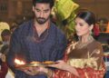 वाराणसी में फिल्म ‘तड़प’ के अभिनेता अहान शेट्टी और तारा सुतारिया ने मां गंगा से मांगा आशीर्वाद, जमाया बनारसी पान 