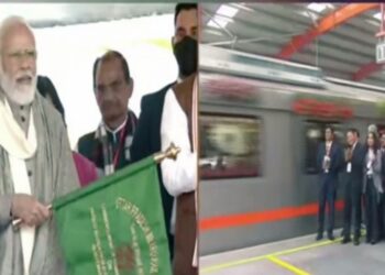 प्रधानमंत्री नरेंद्र मोदी ने कानपुर में मेट्रो रेल परियोजना की शुरुआत की, कहा- भारत की विकास यात्रा की बागडोर संभालें युवा