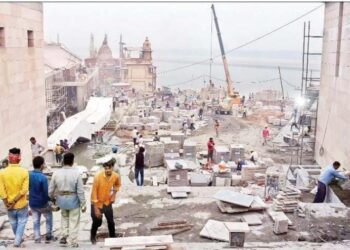  काशी विश्वनाथ कॉरिडोर अब अपनी पूर्णता की ओर है, 13 दिसम्बर को होने वाले लोकार्पण की तैयारी