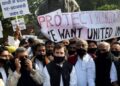 संसद में विपक्षी दल के नेताओं ने लखीमपुर खीरी मामले को लेकर केंद्रीय गृह राज्य मंत्री अजय मिश्रा की बर्खास्तगी की मांग करते हुए मार्च निकाला