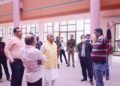 मंत्री आशुतोष टंडन ने टीम के साथ वाराणसी के टीएफसी का दौरा कर महापौर सम्मेलन की तैयारियों का लिया जायजा