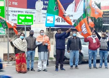 वाराणसी में भाजपा ने शुरू किया यूपी विधानसभा चुनाव का प्रचार अभियान