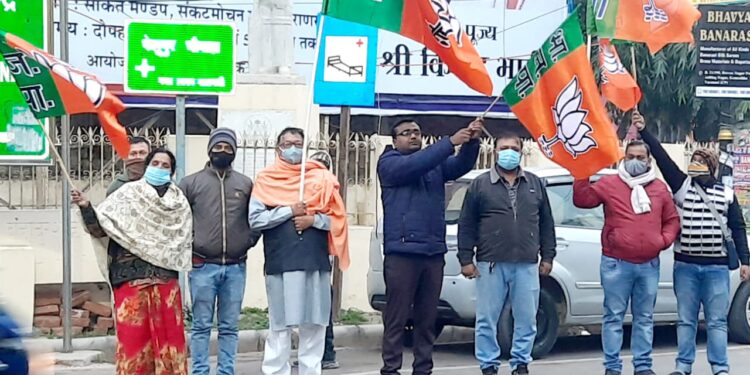 वाराणसी में भाजपा ने शुरू किया यूपी विधानसभा चुनाव का प्रचार अभियान