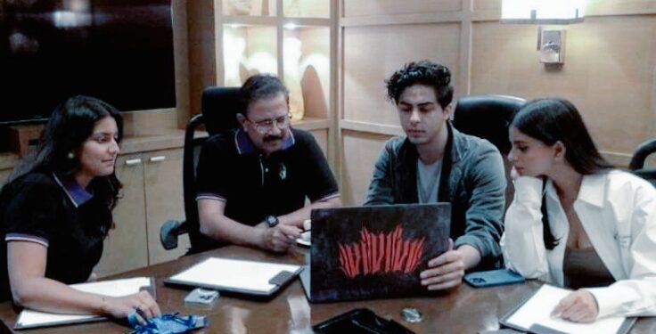 आर्यन-जाह्नवी ने पहले भी आईपीएल ऑक्शन में केकेआर को किया है रिप्रजेंट