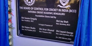 बेंगलुरू में नए एनसीए का काम शुरू, बीसीसीआई के पदाधिकारियों ने आधारशिला रखी