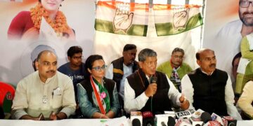 कांग्रेस अपनी मेहनत के बल पर उत्तर प्रदेश में करेगी सत्ता में वापसी : हरीश रावत