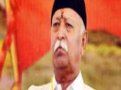 Rashtriya Swayamsevak सरसंघचालक मोहन भागवत बुधवार को पांच घंटे गाजीपुर के हथियाराम मठ में रहेंगे