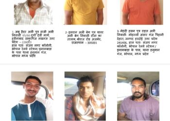 वाराणसी में पियरी इलाके में हुए लूटकांड का पर्दाफाश, ईरानी गिरोह के छह गिरफ्तार