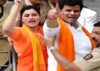 नवनीत राणा दंपती पर देशद्रोह का आरोप, 14 दिन की न्यायिक हिरासत