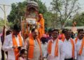 24वें तीर्थंकर महावीर स्‍वामी के जन्म कल्याणक पर निकली भव्य शोभायात्रा