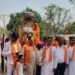 24वें तीर्थंकर महावीर स्‍वामी के जन्म कल्याणक पर निकली भव्य शोभायात्रा