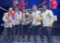 भारत ने इंडोनेशिया को 3-0 से हराकर पहली बार थॉमस कप ट्रॉफी जीती