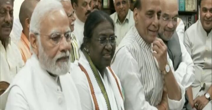 NDA presidential candidate Draupadi Murmu