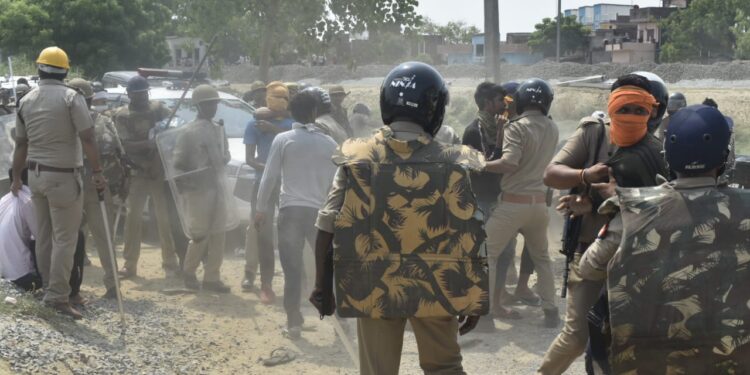 protesst in bihar