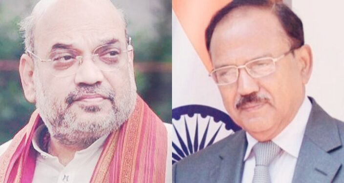 कश्मीर में टारगेट किलिंग से बढ़ी केंद्र सरकार की परेशानी, संकट दूर करने के लिए अजीत डोभाल से मिले अमित शाह
