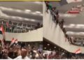 Baghdad Parliament Protest