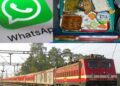 food on train