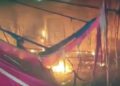 Fire Accident in Bhadohi