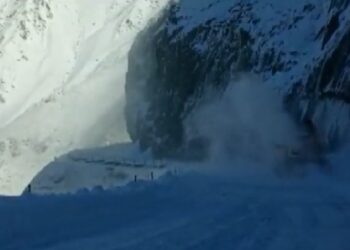Snowfall on Hills