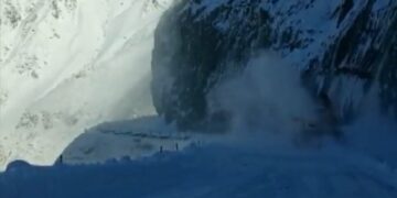 Snowfall on Hills