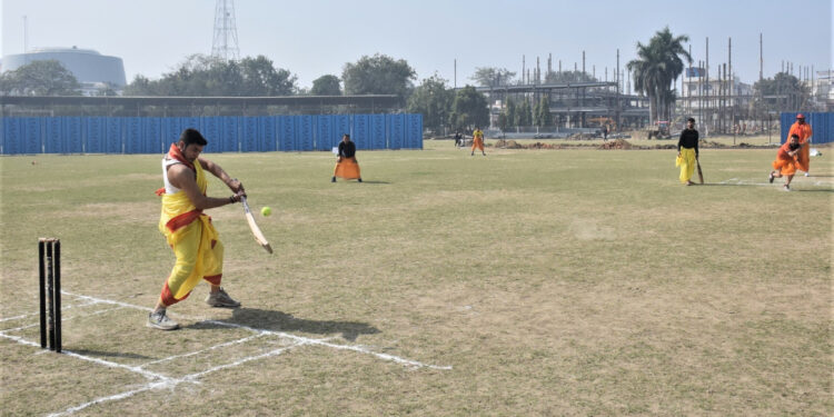cricket commentary in sanskrit
