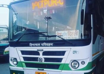 Leh-Delhi Bus