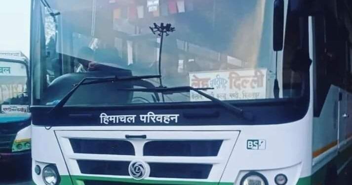 Leh-Delhi Bus