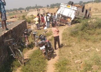 Accident in Mirzapur