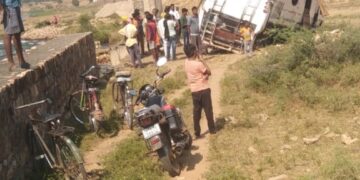Accident in Mirzapur