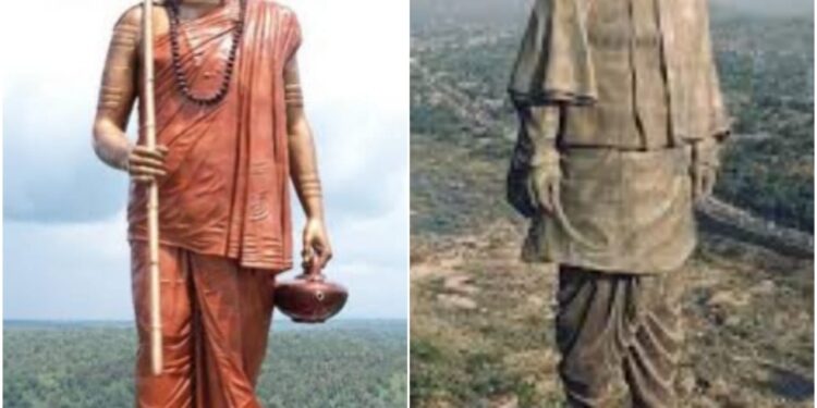 Statue of Oneness to Statue of Unity