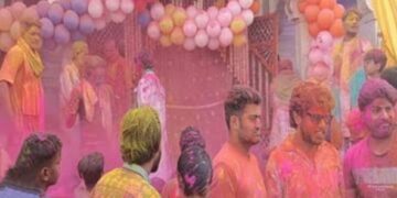 Mathura Holi