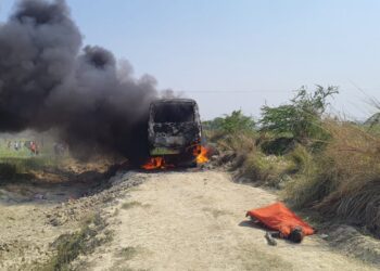 accident in ghazipur