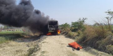 accident in ghazipur