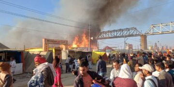Major fire in Mahakumbh