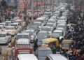 traffic jam in varanasi