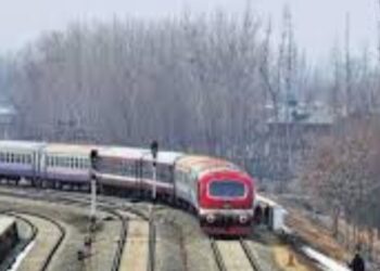 train in kashmir