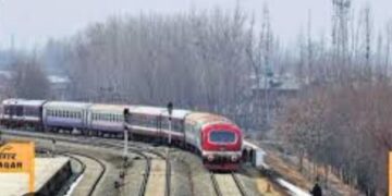 train in kashmir
