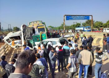 Road accident in Mahakumbh