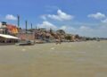 Ganga water level in Varanasi