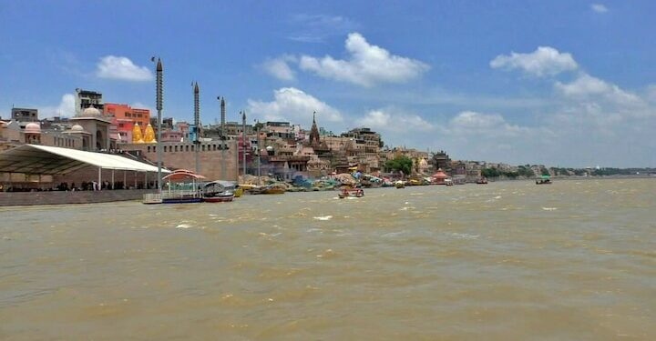 Ganga water level in Varanasi