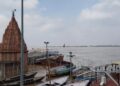 Ganga water level in Varanasi
