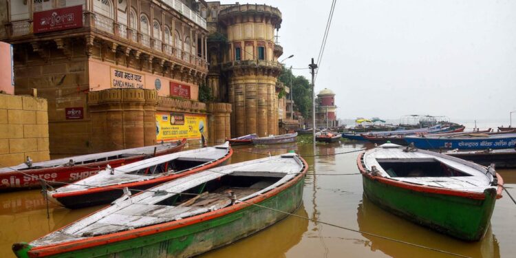 Ganga water level