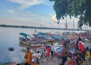 water level of Ganga