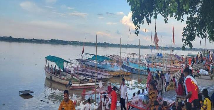water level of Ganga