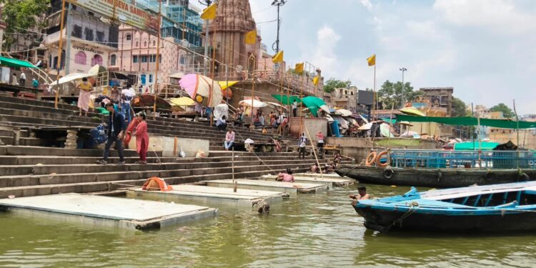 Ganga water level